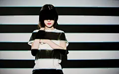 美女创意投影摄影图片电脑壁纸下载