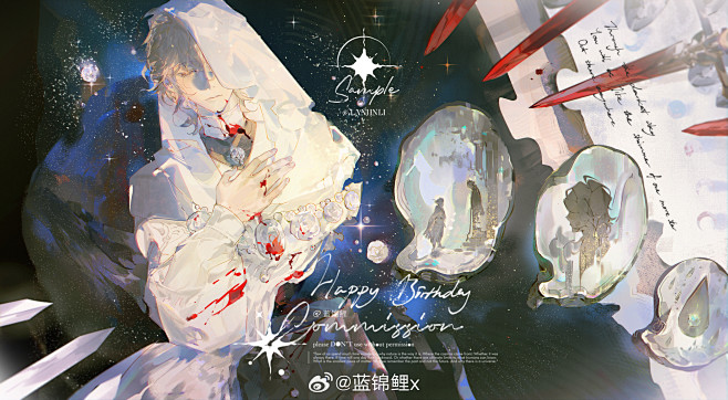 @蓝锦鲤x 的个人主页 - 微博