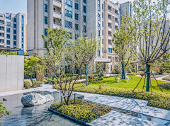 扭着腰的小新采集到居住区景观设计