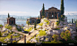 Assassin's Creed Odyssey - Mykonos Island, Vincent Gros : I did the level art for the City of Mykonos, and most of the Island of the same name, for Assassin's Creed Odyssey.
Here are samples of my work, the world is too huge to cover it all !

Mykonos Isl