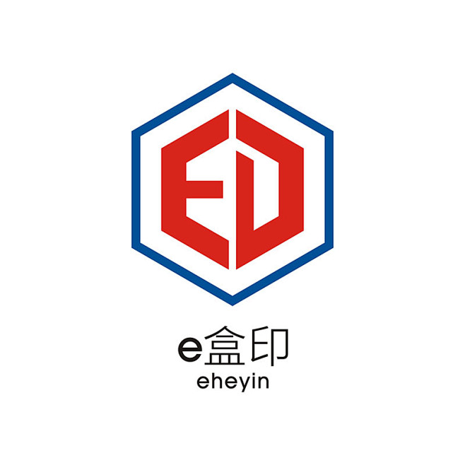 e盒印新logo设计大赛
设计理念：
e...