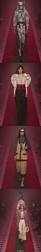 #米兰时装周# Gucci Spring 2017 秋冬款发布会  76套衣服 全在这里了。 ? ​​​​