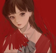 w莉香w采集到插画-赛璐璐女性