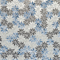 Artistic Tile | Dapper Daisy | Blue/ Silver