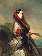 Grande Duchesse Maria-Nikolayevna par Franz Xaver Winterhalter | Flickr - 相片分享！