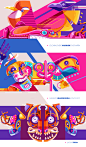 La reina del carnaval on Behance