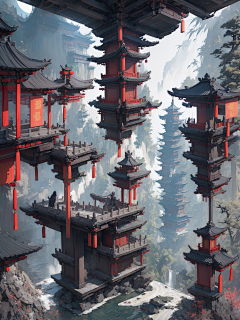 感冒的鲨鱼采集到AI绘画