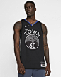 金州勇士队 (Stephen Curry) – City Edition Nike NBA Swingman Jersey 男子球衣