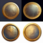 longtu2_Game_icon_a_gold_coin_retro_European_realistic_style