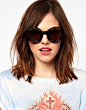 Wildfox 字母 复古 腔调 圆形 墨镜 【ASOS 代购款】