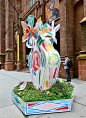 有一个春天，纽约街头开满了油画棒笔下的花 | TOPYS创意内容平台