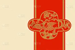 东方复古背景，景观肌理，凤凰元素，包盖模板