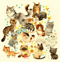 猫 插画的搜索结果_百度图片搜索