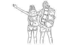 旅游情侣   - 源文件下载【酷图网】旅游情侣,线描情侣,图案合集,情人,线条情侣图案,爱人,夫妻,情侣日常,求婚,