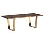 Oak Cartier Dining Table – Black Rooster Decor
