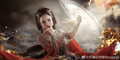 jlhq采集到【微元素】摄影（古典古装美女）