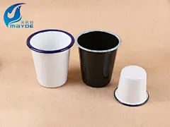 珐琅绅士杯加厚边搪瓷杯 家用漱口杯刷牙杯水杯卷边无柄 定制生产 : 阿里巴巴珐琅绅士杯加厚边搪瓷杯 家用漱口杯刷牙杯水杯卷边无柄 定制生产，碗、碟、盘，这里云集了众多的供应商，采购商，制造商。这是珐琅绅士杯加厚边搪瓷杯 家用漱口杯刷牙杯水杯卷边无柄 定制生产的详细页面。品牌:狄帆特，是否进口:否，产品类别:碗、碟、盘套装，材质:搪瓷，适用人群:成人，图案:花卉，风格:中式，形状:圆形，适用场景:喝茶,喝咖啡，产地:绍兴，适用送礼场合:广告促销,商务馈赠,节日,生日,婚庆,颁奖纪念,展销会,周年庆典,开业典