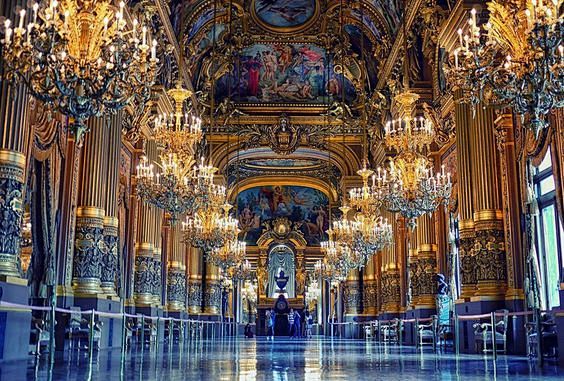 Interior of Opéra de...