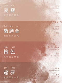 芳心灭火器采集到配色
