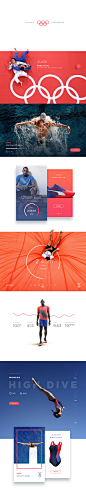 Rio Olympics Experience : The Olympic data allows for a much richer experience. The UX is designed to give the viewer an unparalleled Olympic experience through a wealth of beautifully curated content.