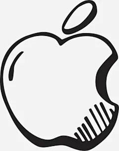 苹果自由手拉的社会社交手绘图标免抠素材_新图网 https://ixintu.com Apple drawn free hand social 手拉的 社会 自由 苹果