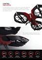 Flike : Flike is a manned, drone-motorbike hybrid aircraft. It’s a totally new type of vehicle with 3x2 1,5meter propellers, 6 electric motors, flight controller computer and range extender.We joined into the project when it had already a flying prototype