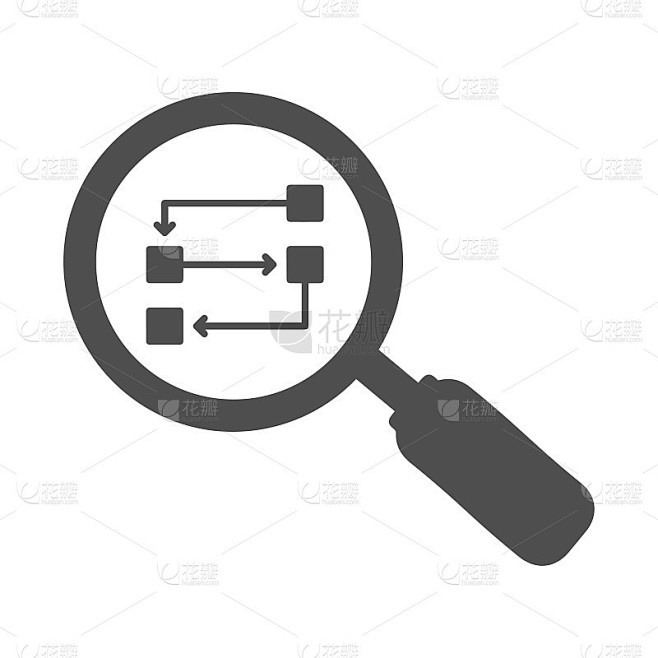 寻找解决方案图标，问题解决方案