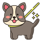 宠物美容icon ai矢量插画图标 png免抠素材 svg网页ui设计模板