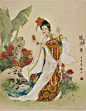 项维仁工笔仕女图 最喜爱的画家分享 #热爱传统文化 #年画 #古画 #仕女图 - 小红书