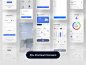 SuperSemart – Smarthome App UI Kit 现代极简双配色全屋智能家居App远程控制系统界面ui套件设计模板_UIGUI