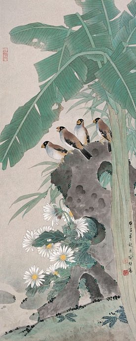 [转载]国画大师俞继高工笔花鸟作品鉴赏（...