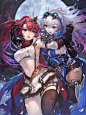 『無夜國度２ ～新月的新娘～』(PS4/PS Vita/Nintendo Switch) : 好きと好きと好きが交錯する──、ガストが贈る新生・美少女從魔RPG『無夜國度２ ～新月的新娘～』2017年8月31日発売予定(PS4/PS Vita/Nintendo Switch)