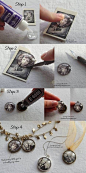 Easy DIY Photo Pendant.  Perfect for Mothers Day, Birthdays, Christmas...