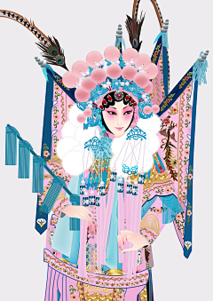 机智少女康采集到插画