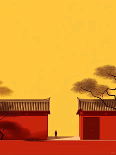 台上采集到插画海报