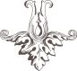 国外欧式复古边框花纹纹理图标LOGO装饰免抠PNG图案 (494)