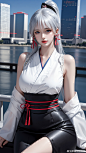 甜美 国漫女神
