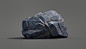 Rock/Boulder speedsculpt in  Zbrush, Alen Vejzovic : This Rock/Boulder was part of the Rock/Cliff/Terrain workshop I did for CGMA.
Not very detailed, but the main shapes are there.
Check the sculpting video of the base rock shape if you like the resulting