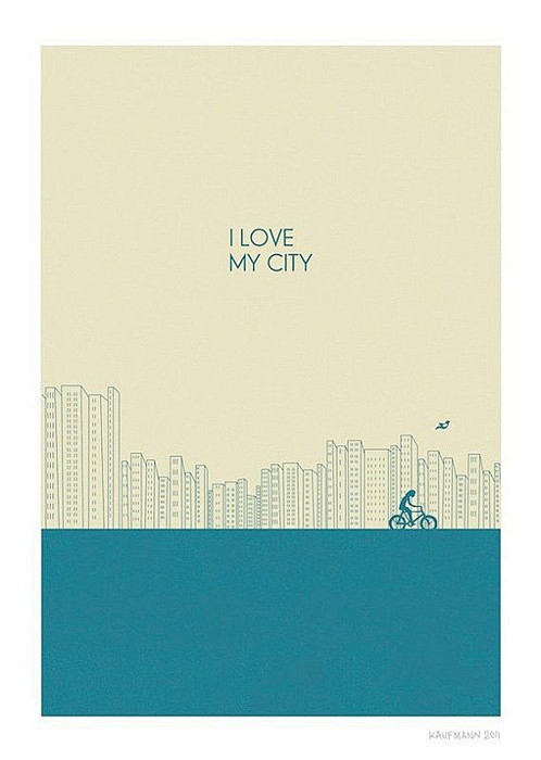 I Love My City Print