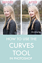 A step by step guide to using the Curves tool in Photoshop to add contrast, adjust brightness and add a matte affect! Click through to read the full tutorial.