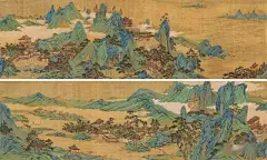 中国画各大画派及代表人物_山水_董源_画风