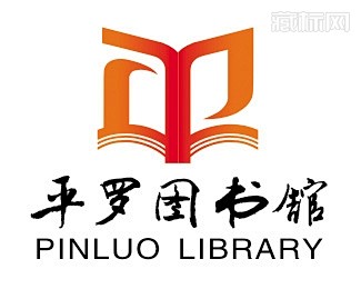 平罗图书馆logo设计