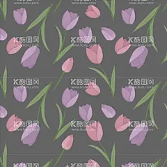 郁金香图案  - 源文件下载【酷图网】郁金香图案,卡通,素材,插图,元素,矢量,可爱,郁金香素材,卡通郁金香,手绘,壁纸,插画,清新,无缝,印花,循环,连续,图案,数码,布料,服装,包装,包装纸,简约,时尚,背景,四方,平铺,郁金香,卡通图案,底纹,面料,碎花图案,女装,家纺,欧式,家居,精美,花型,花卉,纺织品,丝绸,黑色,紫色,粉色,