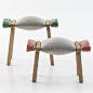 Raw Edges设计的创意糖果凳Sugar stool
