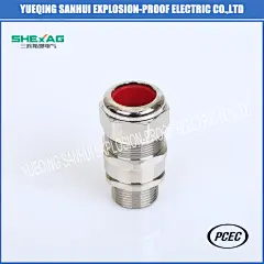 Double compression industrial cable gland