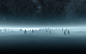 clouds landscapes winter snow trees night stars - Wallpaper (#21660) / Wallbase.cc