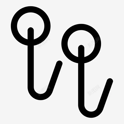 吊架挂钩放置图标 设计图片 免费下载 页面网页 平面电商 创意素材-花瓣网