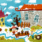 Fun toy : Illustrations for  Clever-Media Publishing House.  (Russia)