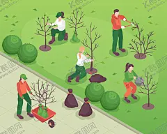 植树节人物插画 【酷图网】人物,植树人物,植树节人物,植树节素材,植树节插画,植树节,素材,元素,插画,插图,卡通,手绘,世界环境日,志愿者,环保,公益活动,公益,爱护环境,植树节海报,海报素材,展板,展板素材,环保日,世界地球日,地球日,关爱地球,植树节元素,春天,春天元素,春天素材,树木,种树,植树,修剪,浇水,树苗,