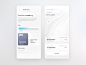 Private banking UI design by Milkinside
